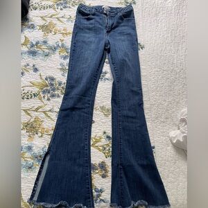 Forever 21 Blue Flare Jeans